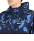 デサント（DESCENTE）総柄グラフィック フードロゴ フルジップフーディー DMMWJF23 BLNV