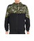 デサント（DESCENTE）総柄グラフィック フードロゴ フルジップフーディー DMMWJF23 KHBK