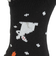 FUN WARMHOME うさぎ柄 内側パイル 裏起毛 2262-93LBLK