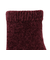 ルームソックス ソックス あったか シェニール 3262-81K RED