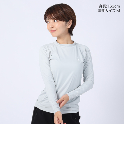 長袖 アンダーシャツ インナー 接触冷感 インナー 長袖アンダー シャツ クールアンダーシャツ W