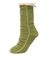 クルー丈ソックス 履くフリース 2275-44LGRN