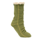 クルー丈ソックス 履くフリース 2275-44LGRN