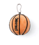 スポルディング（SPALDING）キーチェーン プラッシュ バスケットボール 51-003