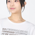 ロキシー（ROXY）半袖Tシャツ BE YOURSELF 24SPRST241536WHT