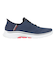 スケッチャーズ（SKECHERS）ウォーキングシューズ スリップインズ ゴーウォーク7 フリーハンド2 ネイビー 216648-NVRD スニーカー ハンズフ…