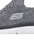 スケッチャーズ（SKECHERS）カジュアルシューズ スリップインズ サミッツ キーペース グレー 232469-CCBK スニーカー ハンズフリー 洗濯機洗…