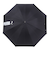 プーマ（PUMA）晴雨兼用ジャンプ傘 シルバーコーティング 無地 60cm PBP57JP60 BK 長傘 黒
