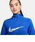 ナイキ（NIKE）ジャケット ハーフジップ ミッドレイヤー 速乾 ブルー 青 ランニングウェア スウッシュ ドライフィット HBR FN2637-405