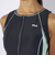フィラ（FILA）フィットネス水着 レディース 水泳 配色フルジップセパレート 3132025-GMT