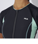 フィラ（FILA）フィットネス水着 レディース 水泳 配色袖付フルジップセパレート 大寸 3132036-GMT