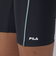 フィラ（FILA）フィットネス水着 レディース 水泳 配色袖付フルジップセパレート 大寸 3132036-GMT