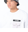 エクストララージ（XLARGE）ミリタリーポケット クルーネックスウェット 101241012013-ASH
