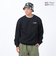 エクストララージ（XLARGE）ミリタリーポケット クルーネックスウェット 101241012013-BLACK