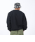 エクストララージ（XLARGE）ミリタリーポケット クルーネックスウェット 101241012013-BLACK