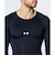 アンダーアーマー（UNDER ARMOUR）野球 アンダーシャツ ヒートギアアーマー コンプレッション 3/4 クルーシャツ 1378235 410 速乾