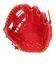 ミズノ（MIZUNO）軟式 グラブ 内野手 野球グローブ 一般 WILL DRIVE RED 1AJGR21703 6249