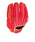 ミズノ（MIZUNO）軟式用グラブ オールラウンド用 野球グローブ 一般 WILL DRIVE RED 1AJGR21710 6249