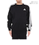 アディダス（adidas）キッズ エッセンシャルズ プラス ルーズフィット スリーストライプス フレンチテリー スウェットシャツ KWF33-JE1713