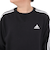 アディダス（adidas）キッズ エッセンシャルズ プラス ルーズフィット スリーストライプス フレンチテリー スウェットシャツ KWF33-JE1713