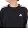 アディダス（adidas）キッズ エッセンシャルズ プラス ルーズフィット スリーストライプス フレンチテリー スウェットシャツ KWF33-JE1713