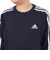 アディダス（adidas）キッズ エッセンシャルズ プラス ルーズフィット スリーストライプス フレンチテリー スウェットシャツ KWF33-JE1714