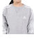 アディダス（adidas）キッズ エッセンシャルズ プラス ルーズフィット スリーストライプス フレンチテリー スウェットシャツ KWF33-JE1715