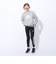 アディダス（adidas）キッズ スウェットフーディ エッセンシャルズ プラス ビッグロゴ プルオーバーパーカー KWF36-JE1733