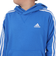 アディダス（adidas）キッズ エッセンシャルズ プラス ルーズフィット スリーストライプス フレンチテリー プルオーバーパーカー KWF39-JE1753