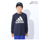 アディダス（adidas）キッズ エッセンシャルズ プラス ビッグロゴ 長袖Tシャツ KWF34-JE1721