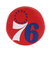 エヌビーエー（NBA）NBA 缶バッジ フィラデルフィア・76ers NBA35863