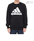 アディダス（adidas）ジュニア エッセンシャルズ プラス ビッグロゴ クルーネックスウェット KWF35-JE1725