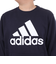 アディダス（adidas）ジュニア エッセンシャルズ プラス ビッグロゴ クルーネックスウェット KWF35-JE1726