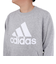 アディダス（adidas）ジュニア エッセンシャルズ プラス ビッグロゴ クルーネックスウェット KWF35-JE1727