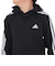 アディダス（adidas）ジュニア エッセンシャルズ プラス スリーストライプス フレンチテリー プルオーバーパーカー KWF39-JE1749