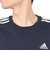 アディダス（adidas）エッセンシャルズ プラス ルーズフィット スリーストライプスTシャツ 長袖 KWE93-JF3908 ロンT