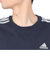 アディダス（adidas）エッセンシャルズ プラス ルーズフィット スリーストライプスTシャツ 長袖 KWE93-JF3908 ロンT