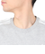アディダス（adidas）エッセンシャルズ プラス ルーズフィット スリーストライプスTシャツ 長袖 KWE93-JF3909 ロンT