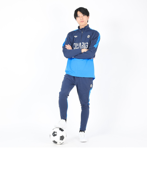 新品✨DUARIG　サッカーウェア上下　XO　大きいサイズ　防寒　ストレッチ デュアリグ（DUARIG）サッカーウェア ジャージロングパンツ 4S0006