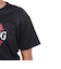 スポルディング（SPALDING）バスケットボールウェア ジュニア Tシャツ ネオン トロピカル ボール プリント SJT24052BK 速乾 UVカット