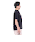 スポルディング（SPALDING）バスケットボールウェア Tシャツ ネオン トロピカル ボール プリント SMT24008BK 速乾 UVカット