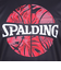 スポルディング（SPALDING）バスケットボールウェア Tシャツ ネオン トロピカル ボール プリント SMT24008BK 速乾 UVカット