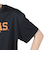 スポルディング（SPALDING）バスケットボールウェア Tシャツ テキサス ホーン ロゴ SMT24024TXBK 速乾 UVカット