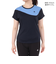 ルコックスポルティフ（lecoqsportif）テニスウェア レディース サンスクリーンゲームシャツ QTWXJA07 NV 速乾