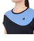 ルコックスポルティフ（lecoqsportif）テニスウェア レディース サンスクリーンゲームシャツ QTWXJA07 NV 速乾