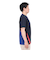 ルコックスポルティフ（lecoqsportif）テニスウェア 素材切替ゲームシャツ QTMXJA04 NV 速乾