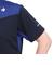 ルコックスポルティフ（lecoqsportif）テニスウェア 素材切替ゲームシャツ QTMXJA04 NV 速乾