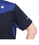 ルコックスポルティフ（lecoqsportif）テニスウェア 素材切替ゲームシャツ QTMXJA04 NV 速乾