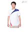 ルコックスポルティフ（lecoqsportif）テニスウェア 素材切替ゲームシャツ QTMXJA04 WH 速乾