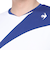 ルコックスポルティフ（lecoqsportif）テニスウェア 素材切替ゲームシャツ QTMXJA04 WH 速乾